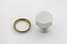 (image for) Transmission Engine Drain Plug 1/2" X 13 Thread Cadmium