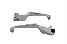 (image for) Skull Contour Hand Lever Set Chrome