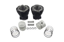 (image for) Replica 61" Knucklehead Cylinder Set Black