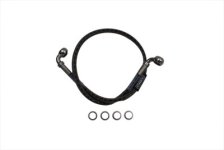 (image for) Stainless Steel 24-3/8" Rear Brake Hose