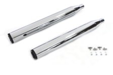 (image for) Muffler Set With Black 6 Screw End Tips