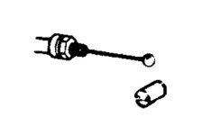 (image for) Keihin Throttle Cable End