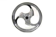 (image for) 18" Rear Forged Alloy Wheel, Chrome Chopper Style