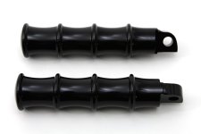 (image for) Black Tribal Style Footpeg Set