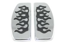 (image for) Driver Footboard Set with Flame Design