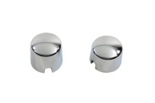 (image for) Chrome Rear Axle Nut Cover Set