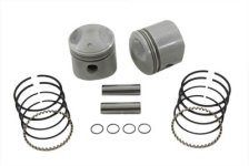 (image for) Replica 74" Overhead Valve Piston Set .010 Oversize