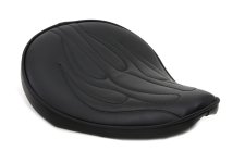(image for) Black Solo Seat with Flame Stitch Small