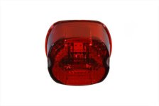 (image for) Tail Lamp Lens Laydown Style Red