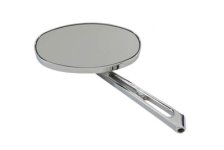 (image for) Flat Oval Girder Mirror with Billet Stem