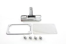 (image for) License Plate Frame Bracket Kit Chrome