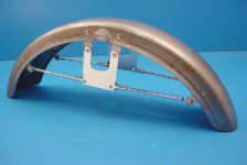(image for) Replica Front Fender Raw Steel