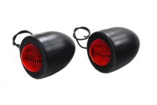 (image for) Black Bullet Marker Lamp Red Single Filament