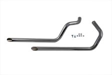 (image for) Exhaust Drag Pipe Set Slash Cut