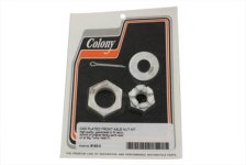 (image for) Front Axle Nut Kit Cadmium