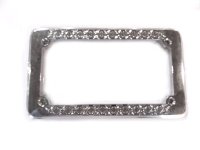 (image for) License Plate Frame Maltese Style Chrome