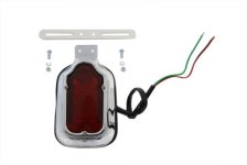 Chrome LED Tombstone Tail Lamp Assembly (image for) Chrome LED Tombstone Tail Lamp Assembly