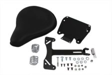 (image for) Black Leather Solo Seat and Mount Kit