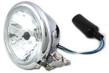 (image for) 4-1/2" Round Headlamp Chrome