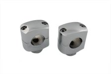 (image for) 1-1/2" Short Riser Set Chrome