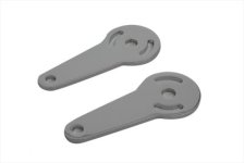 (image for) Chrome Turn Signal Mount Flat Type