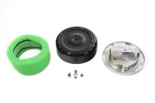 (image for) 7" Round Air Cleaner With Black Cover