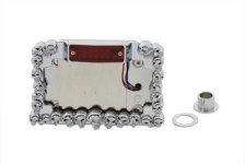 (image for) Chrome Skull Style Tail Lamp Assembly