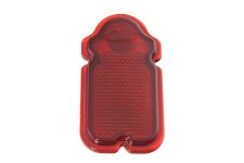 (image for) Red Glass Tombstone Tail Lamp Lens