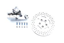 (image for) Chrome Rear 4 Piston Caliper and 11-1/2" Disc Kit