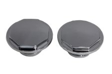 (image for) Chrome Button Head Hexagon Vented and Non-Vented Gas Cap Set