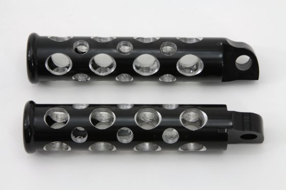 (image for) Black Swiss Cheese Style Footpeg Set