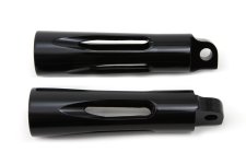 (image for) Black Deep Cut Style Footpeg Set