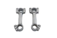 4" Dog Bone Riser Set Chrome (image for) 4" Dog Bone Riser Set Chrome