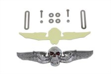 (image for) Skull Wing License Plate Ornament