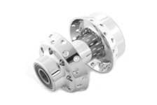 (image for) Chrome Front Wheel Hub with 25mm Bearings