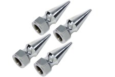 (image for) Chrome Pike Nut Fine, 5/16"-24 Thread