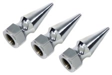 (image for) Chrome Pike Nut Fine, 3/8"-24 Thread