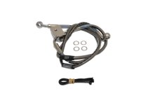 (image for) Stainless Steel Rear Brake Hoses 20" and 19-1/2"
