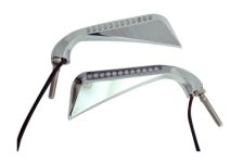 (image for) Chrome Evil Eye LED Mirror Set