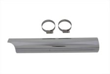 (image for) Chrome 14" Lower Y Exhaust Heat Shield