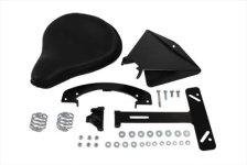 (image for) Black Leather Solo Seat Kit