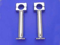 (image for) 5" Post Riser Set Chrome