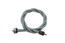 (image for) 54-1/2" Zinc Speedometer Cable