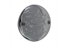 (image for) Chrome 2-Hole Flame Ignition System Cover