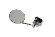 (image for) 3" Round Mini Mirror with Clamp On Stem, Chrome