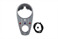 (image for) Chrome Three Light Dash Panel