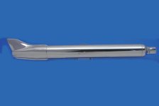 (image for) Replica 33" Fishtail Muffler