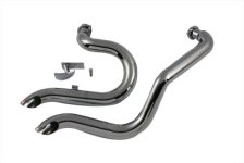 (image for) Exhaust Drag Pipe Set Slash Cut