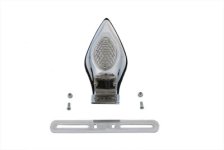 (image for) Chrome Tear Drop LED Tail Lamp Clear Lens