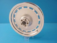 (image for) 16" Rear Cast Wheel Slotted Style Chrome
